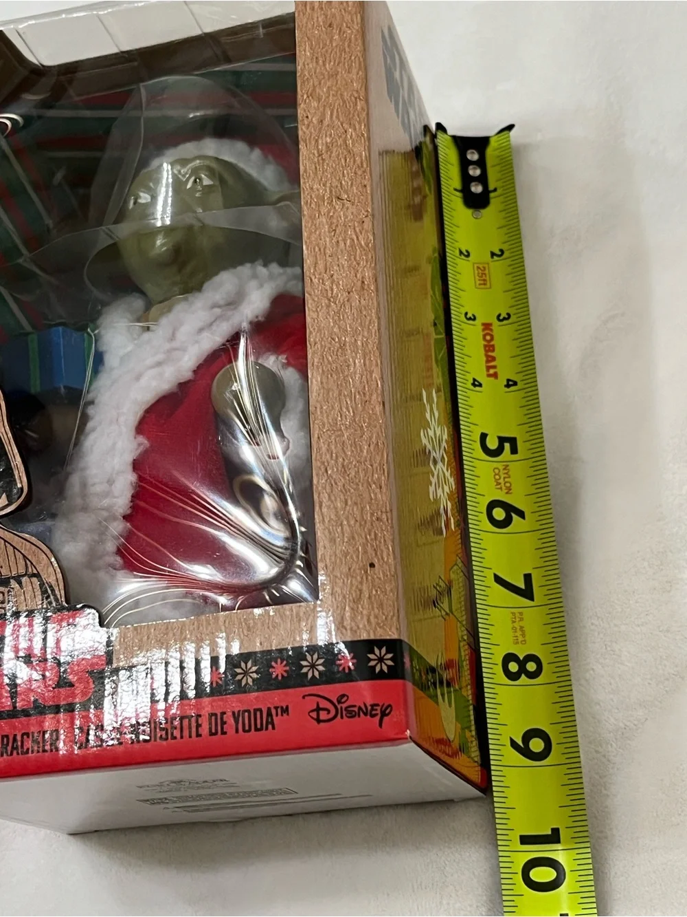 Star Wars Yoda Nutcracker Kurt S. Adler Disney NIB 9